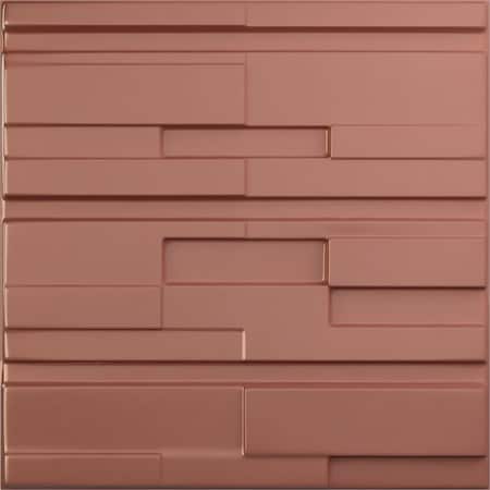 Ekena Millwork 19 5/8in. W x 19 5/8in. H Offset Brick EnduraWall Decorative 3D Wall Panel Covers 2.67 Sq. Ft. WP20X20OBFCP